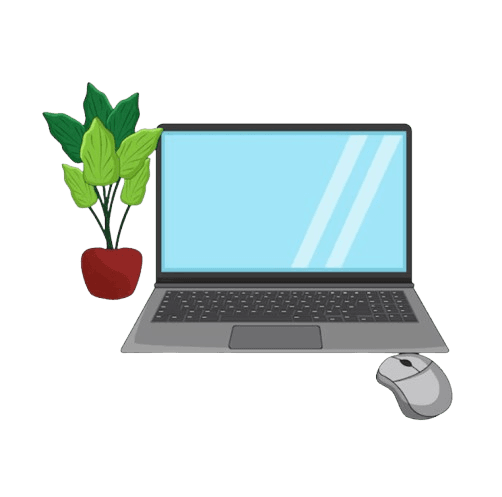 Laptop illustration